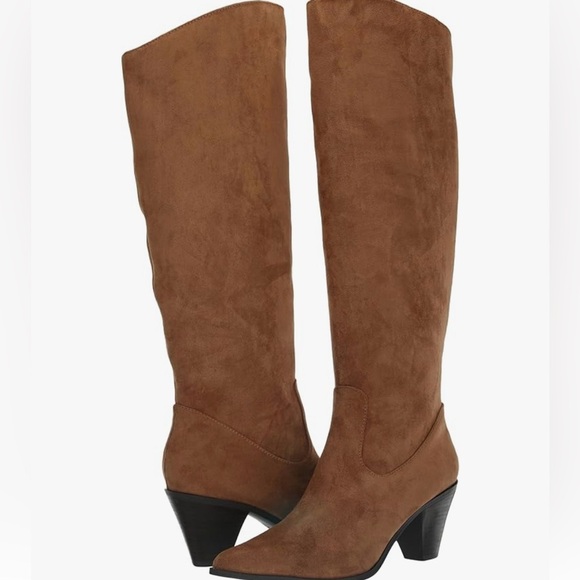 NEW Women 7 
Soft Suede  Brown 
Thigh High Boots
Comfortable and casual - Picture 4 of 8